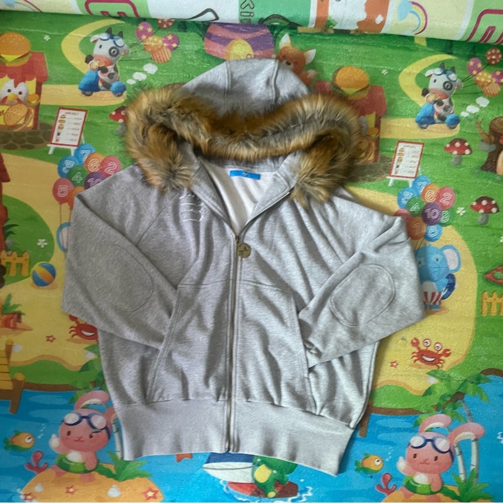 Fur Hoodie y2k